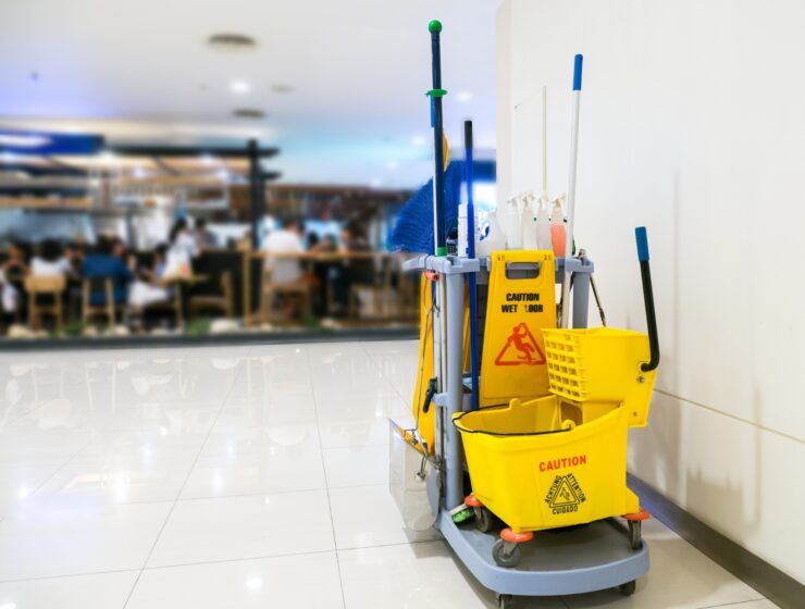 cleaning-tools-cart-wait-for-cleaning-bucket-and-set-of-clea